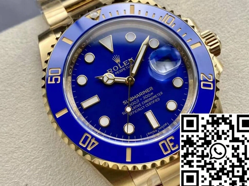Rolex Clean Blue Bezel M116618LB-0003 Factory Submariner 0501
